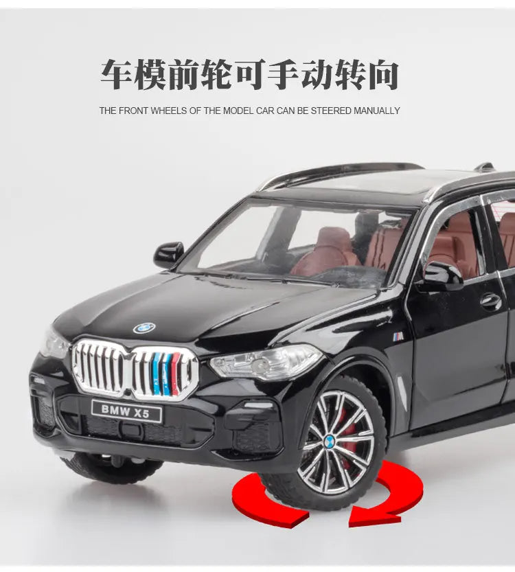 BMW X5 SUV Alloy Model Car with Sound and Lights