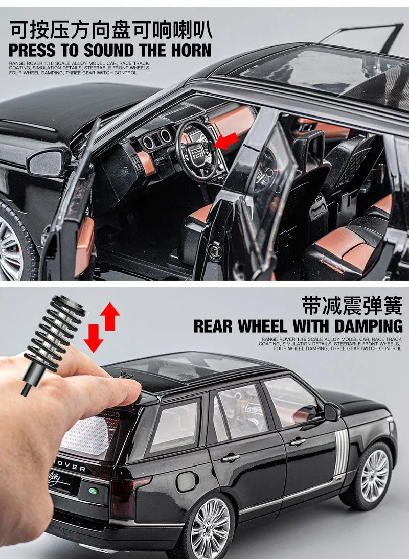 50th Anniversary Range Rover Vogue Model Car