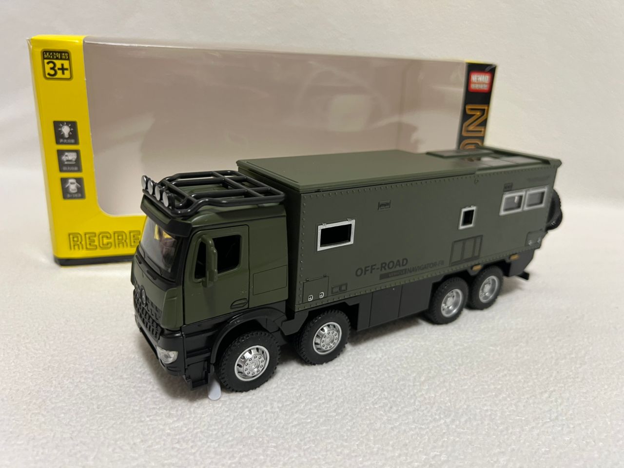 NOMADISMs Arocs Unimog Alloy Motorhome Diecast Model