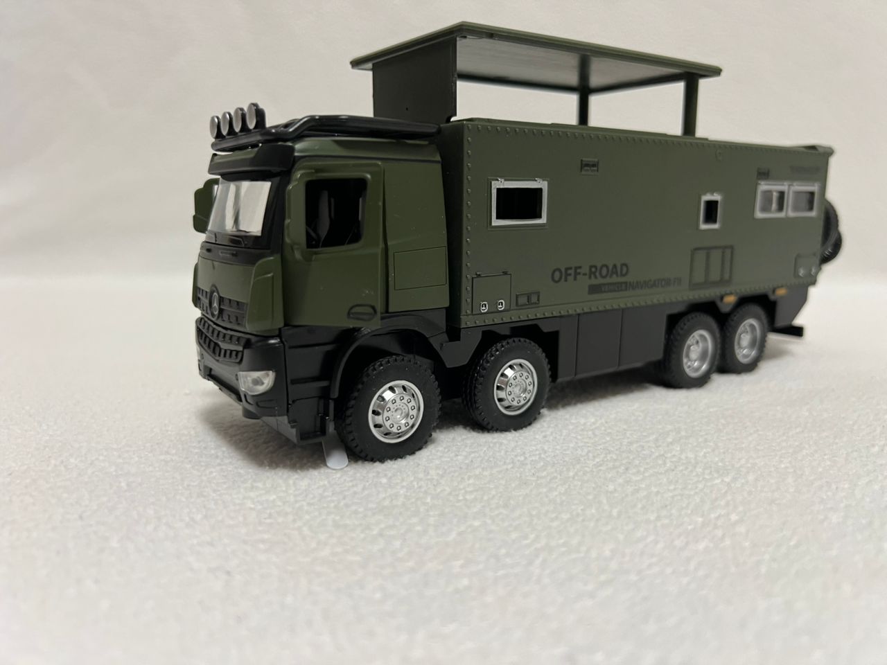 NOMADISMs Arocs Unimog Alloy Motorhome Diecast Model