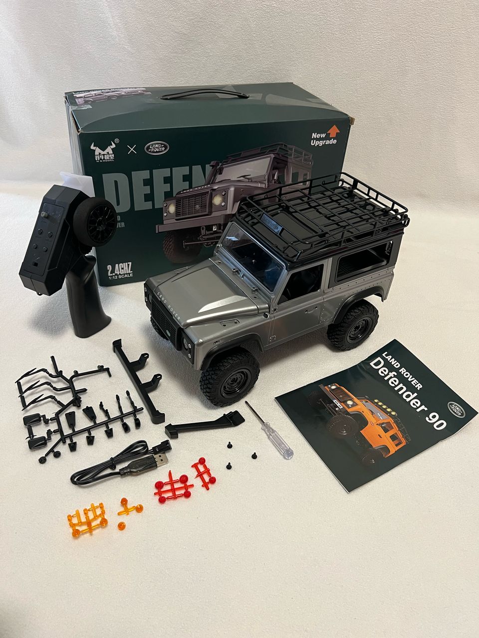 Land Rover Defender MN98 RC Car Crawler – 1:12 Scale 2.4G 4WD Off-Road Truck