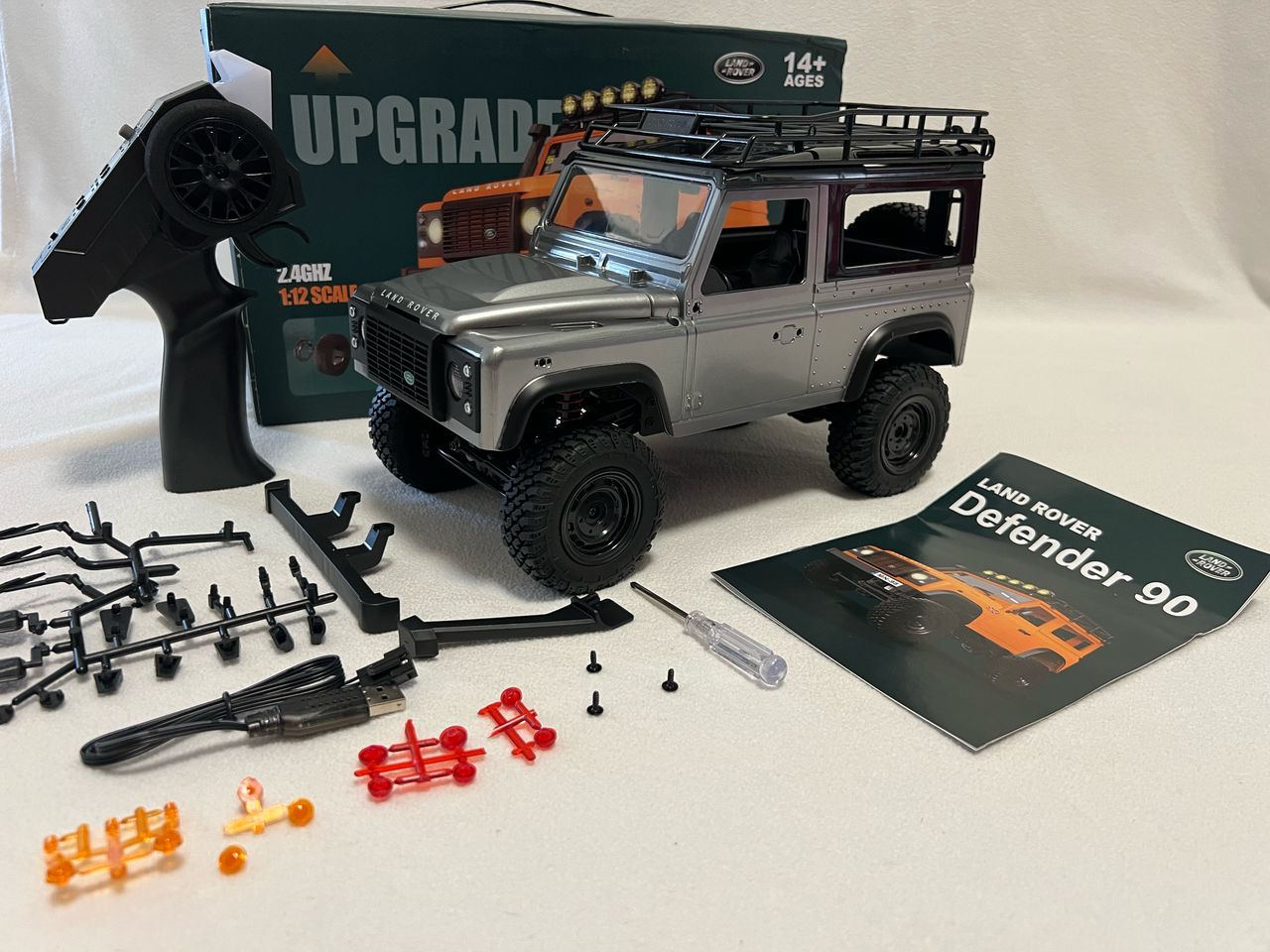 Land Rover Defender MN98 RC Car Crawler – 1:12 Scale 2.4G 4WD Off-Road Truck