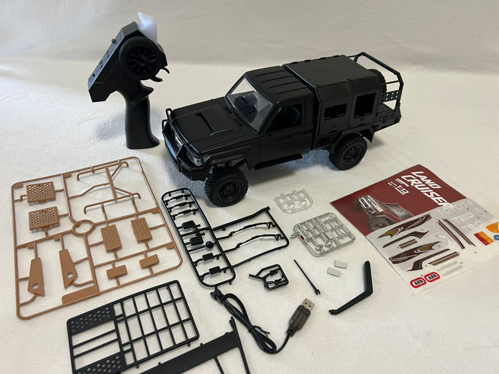 Toyota Land Cruiser MN82S RC Car Crawler – 1:12 Scale 2.4G 4WD Off-Road Truck