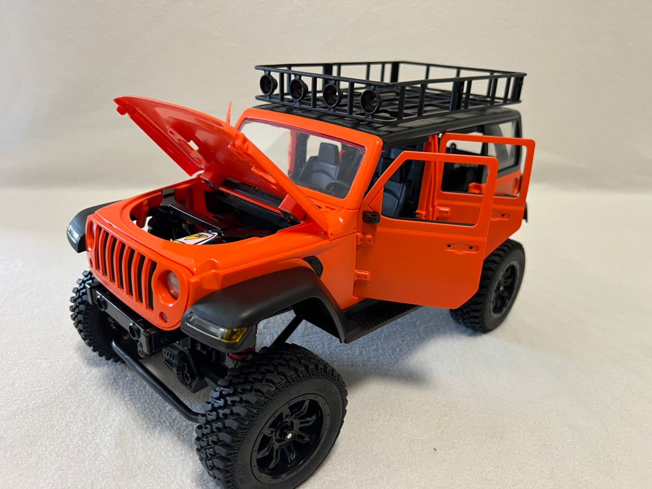 Jeep Wrangler MN128 RC Car Crawler – 1:12 Scale 2.4G 4WD Off-Road Truck