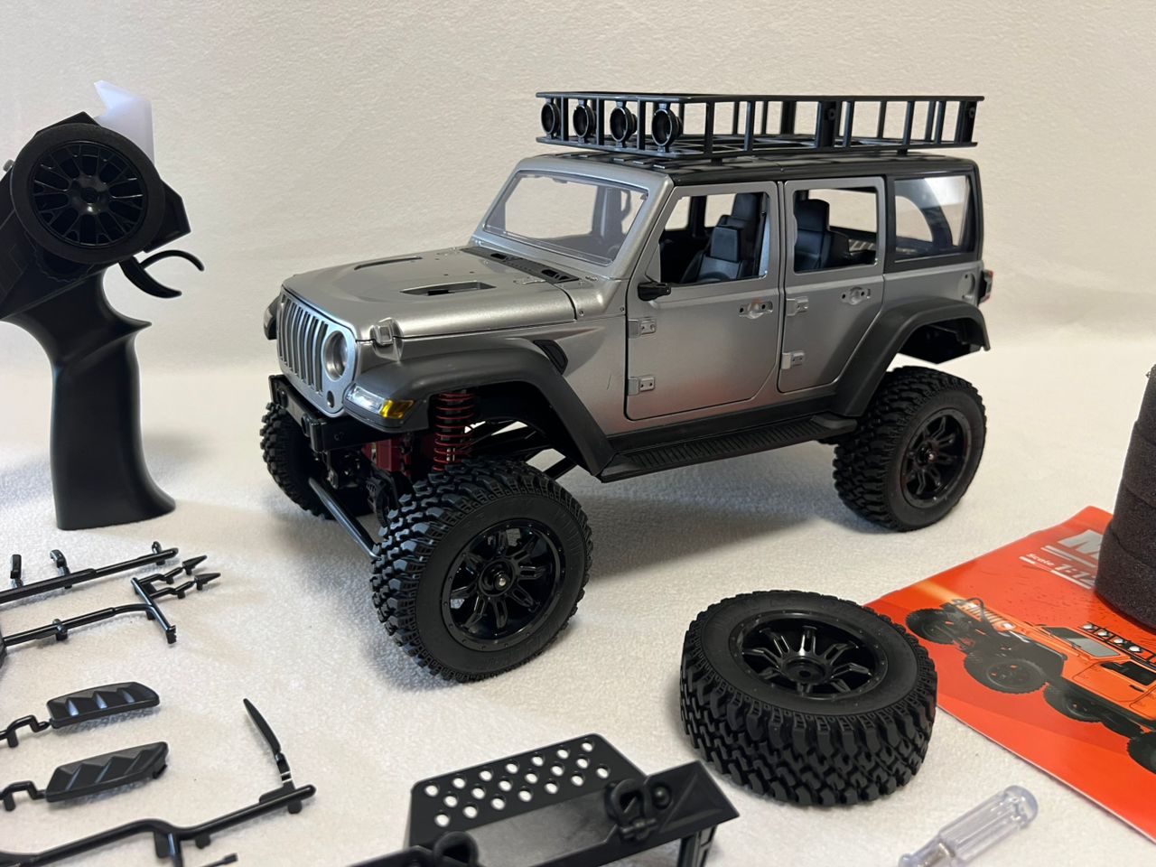 Jeep Wrangler MN128 RC Car Crawler – 1:12 Scale 2.4G 4WD Off-Road Truck