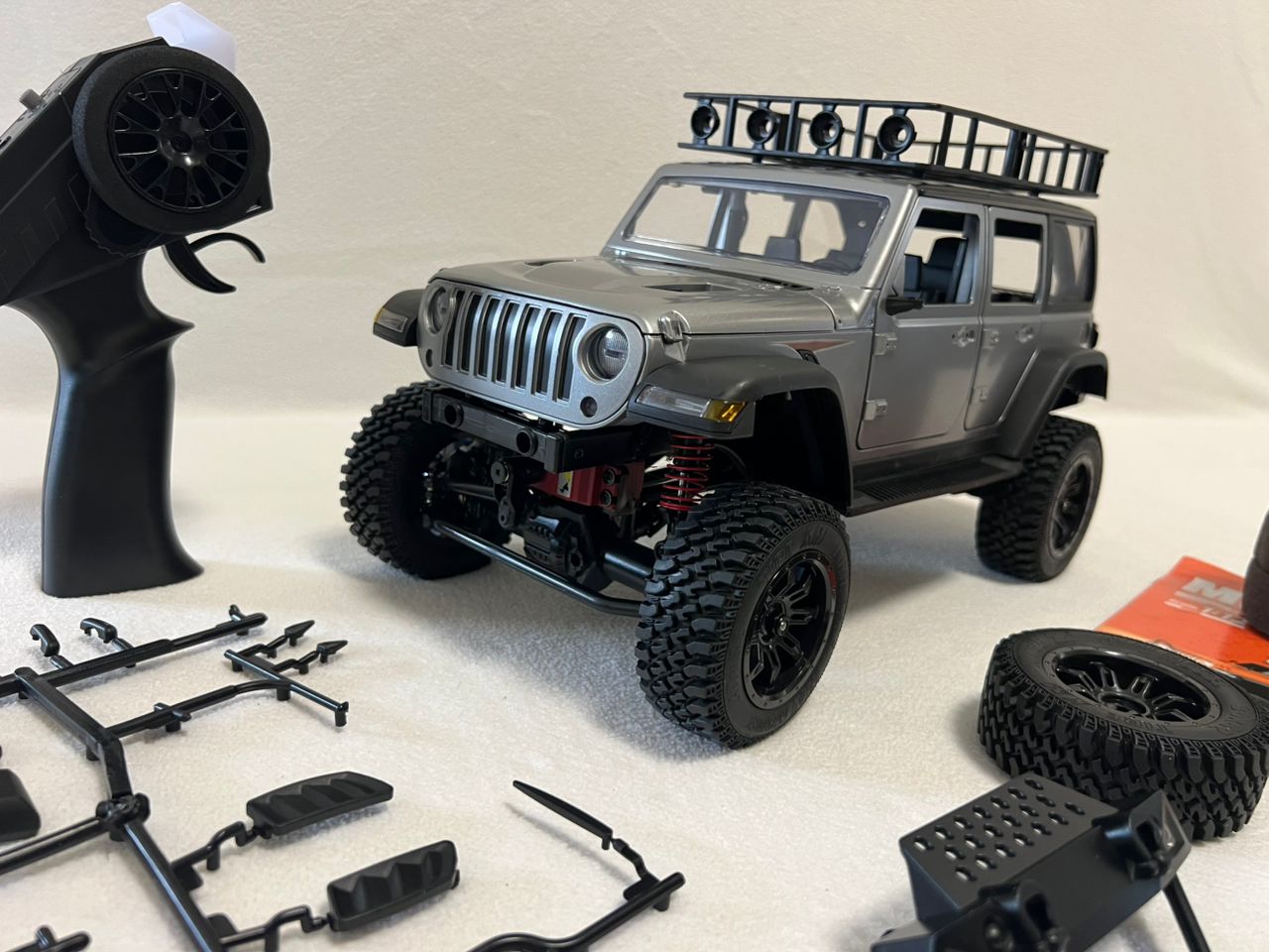 Jeep Wrangler MN128 RC Car Crawler – 1:12 Scale 2.4G 4WD Off-Road Truck