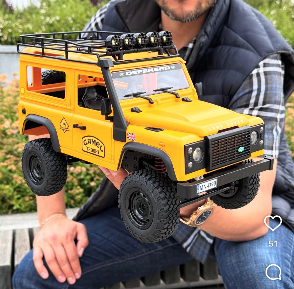 Land Rover Defender MN98 RC Car Crawler – 1:12 Scale 2.4G 4WD Off-Road Truck