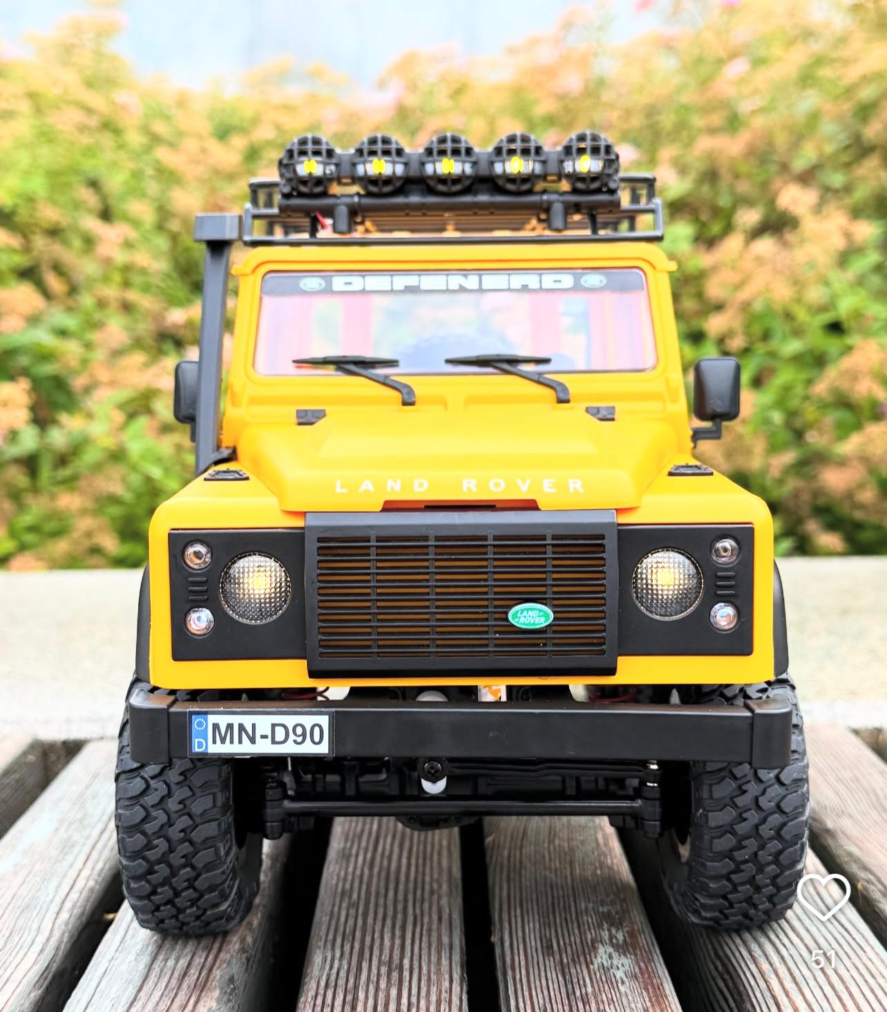Land Rover Defender MN98 RC Car Crawler – 1:12 Scale 2.4G 4WD Off-Road Truck