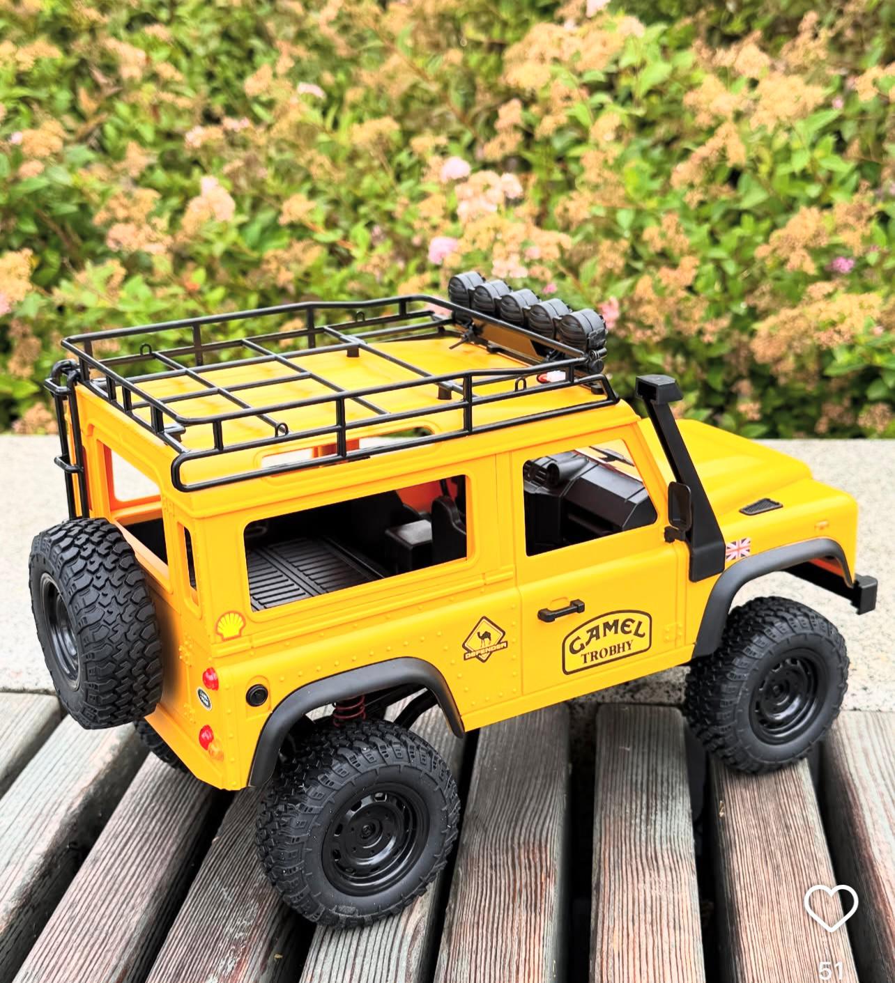 Land Rover Defender MN98 RC Car Crawler – 1:12 Scale 2.4G 4WD Off-Road Truck