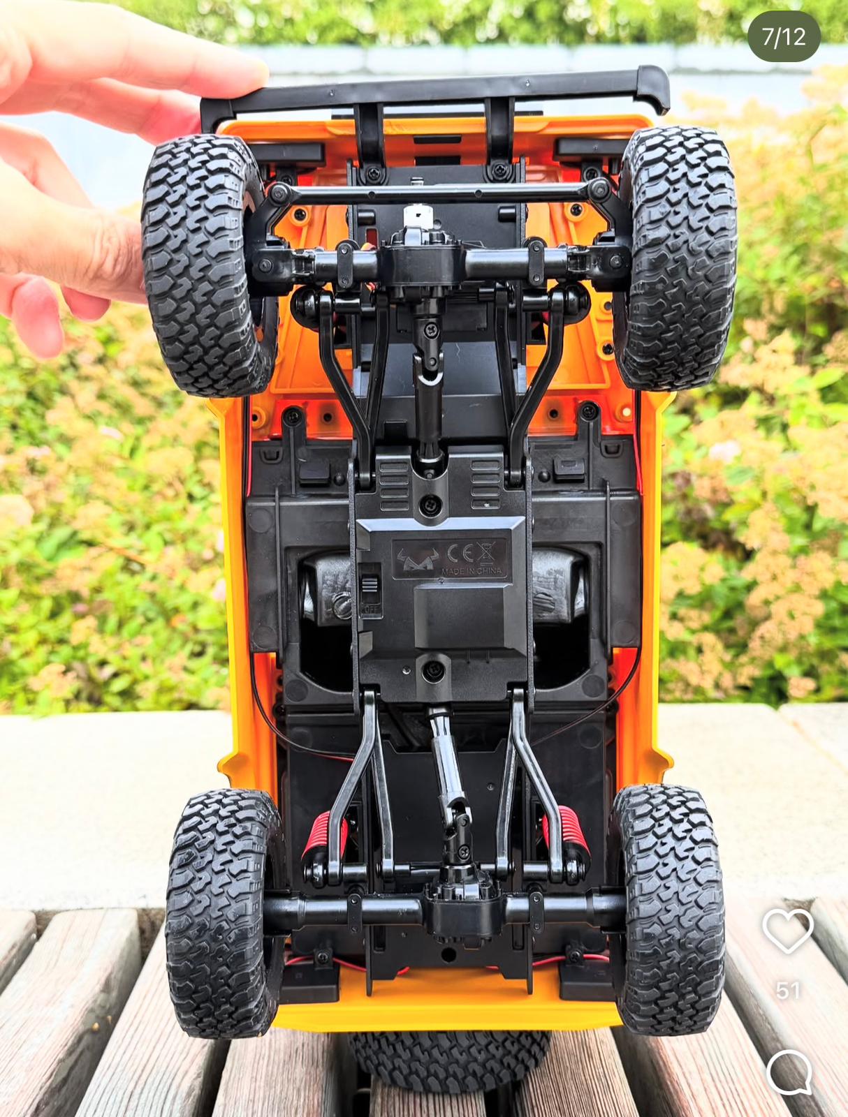 Land Rover Defender MN98 RC Car Crawler – 1:12 Scale 2.4G 4WD Off-Road Truck