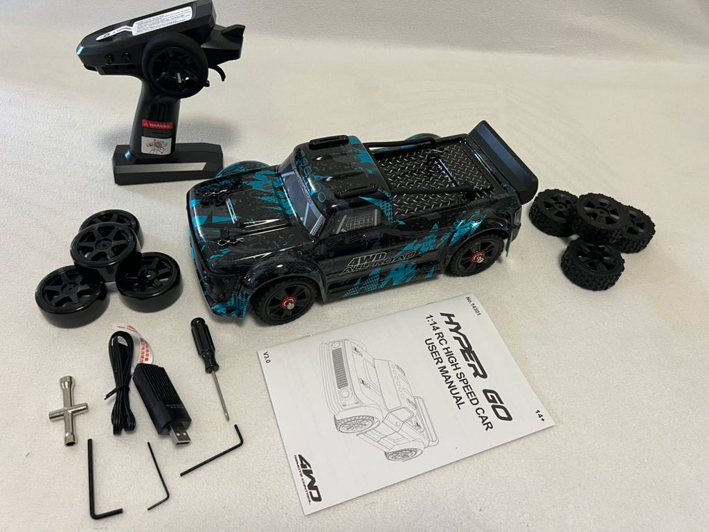 MJX Hyper Go 14301 1:14 RC Car 2.4G High Speed Drift Rally Car Brushless 4WD Off