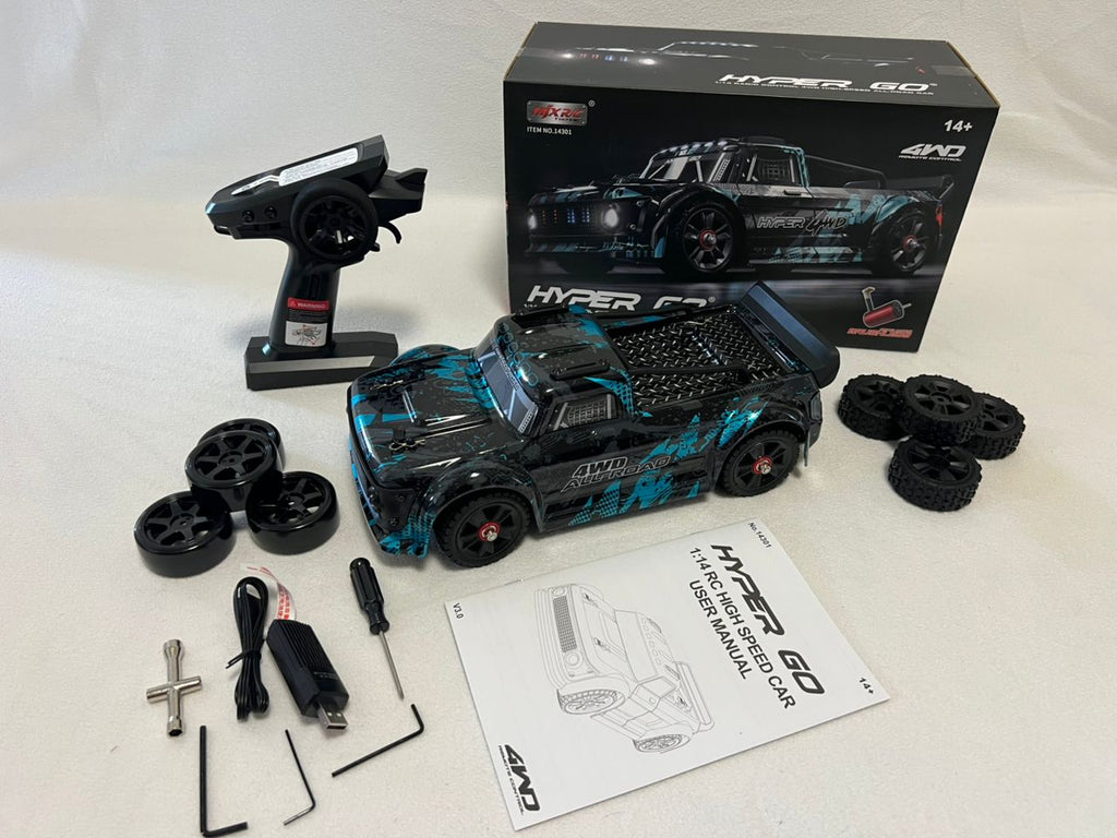 MJX Hyper Go 14301 1:14 RC Car 2.4G High Speed Drift Rally Car Brushless 4WD Off