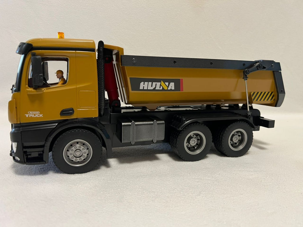 HuiNa 1573 1/14 RC Dump Truck 10CH Alloy Construction Vehicle Remote Control