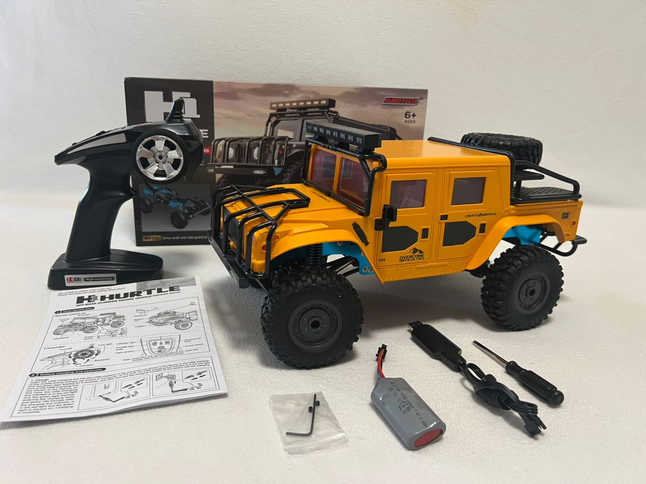 Hummer H1 "Hurtle" 4WD RC Crawler