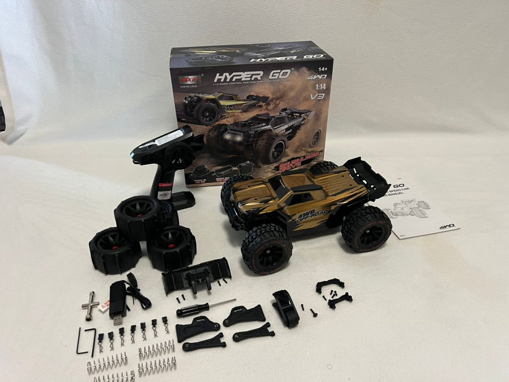 MJX HBX Hyper Go 14210 4WD 1/14 Brushless Remote Control RC Off-Road Racing High