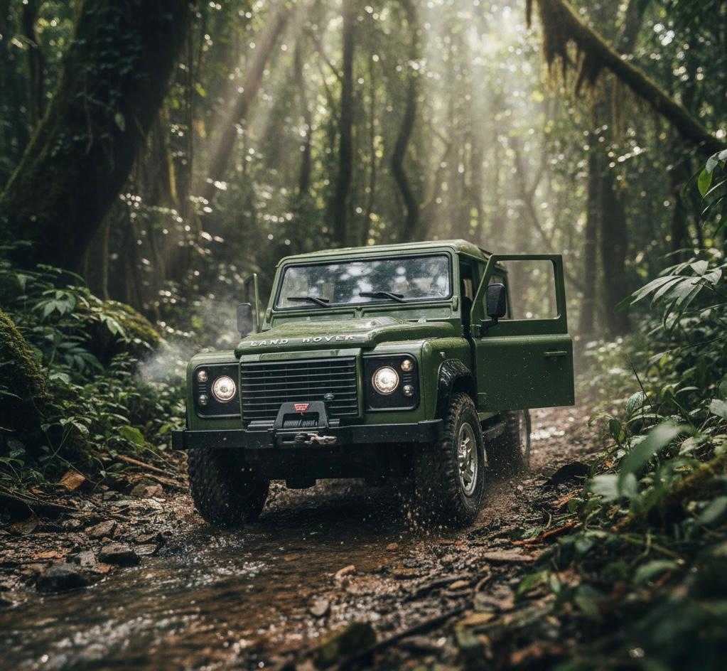 Share Rastar 1:14 Land Rover Defender RC Car Remote Control 2.4G 4-Wheel Suspension