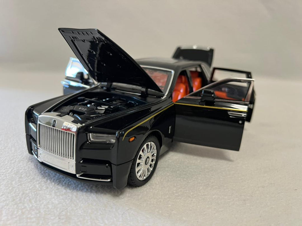 1:18 Rolls-Royce Phantom Diecast Model Car – Luxury Alloy Collectible Toy & Kids Gift