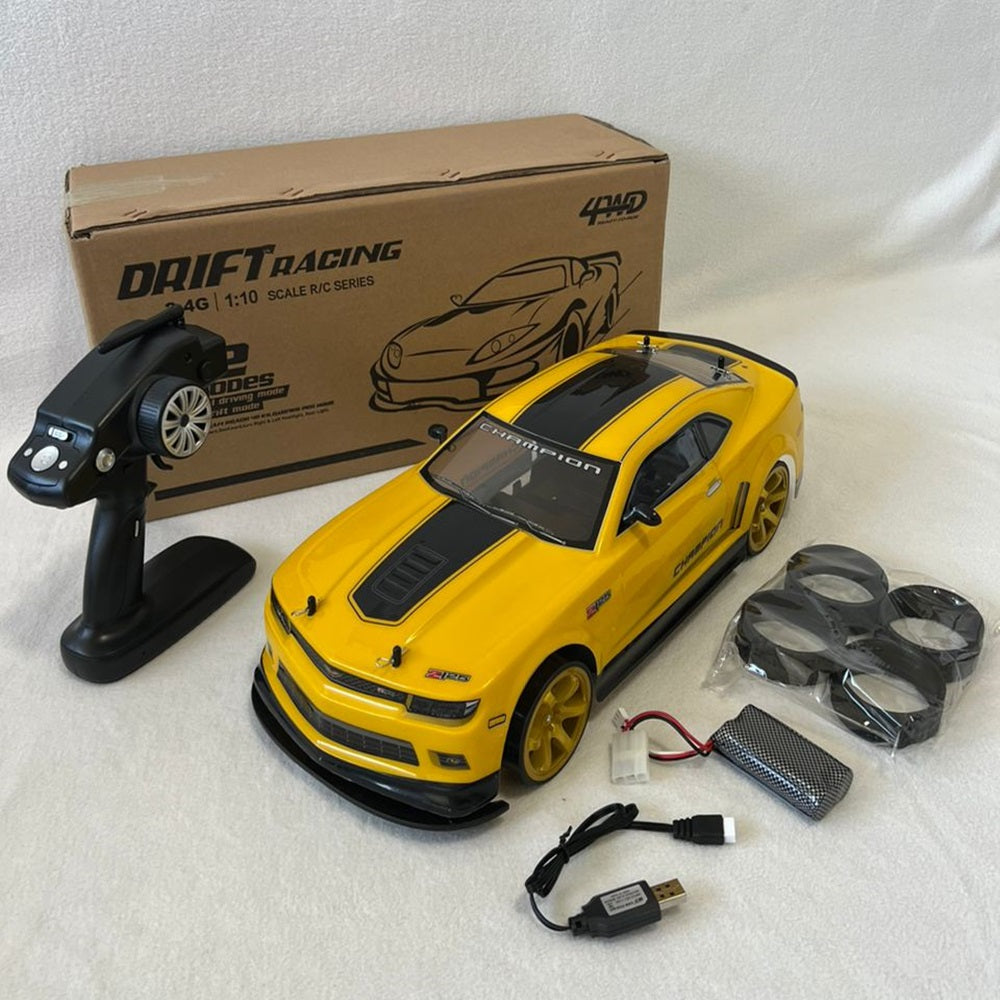 1:10 Scale Brushed RC Drift Car – High-Speed 70km/h Remote Control Racing Car