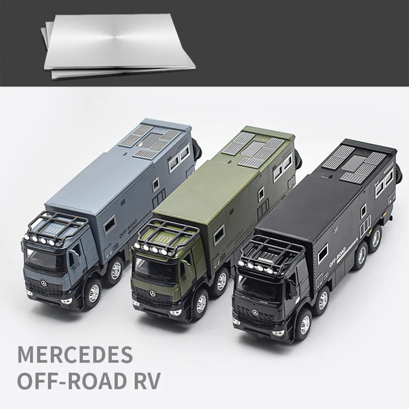 NOMADISMs Arocs Unimog Alloy Motorhome Diecast Model