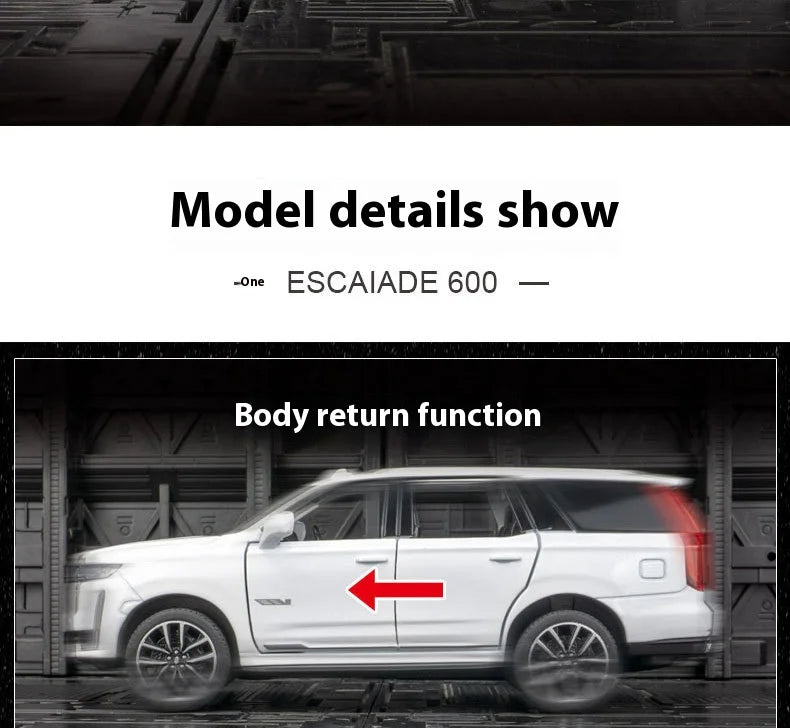 Cadillac Escalade SUV 1:32 Model Car