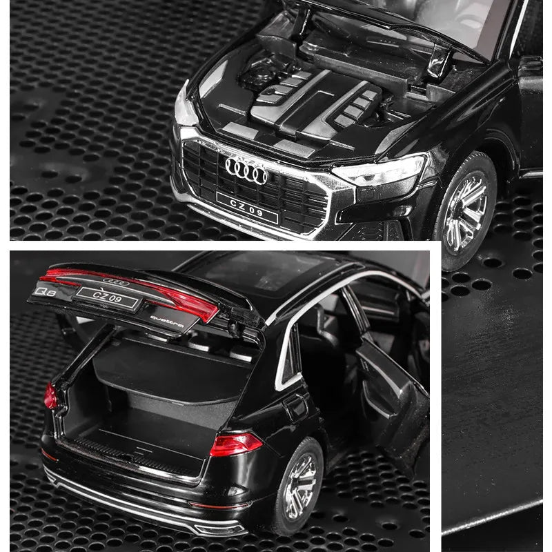 AUDI Q8 SUV Alloy Car Model Diecasts