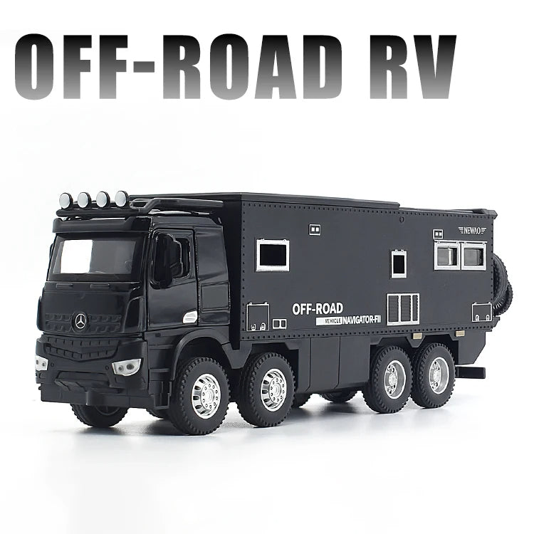 NOMADISMs Arocs Unimog Alloy Motorhome Diecast Model