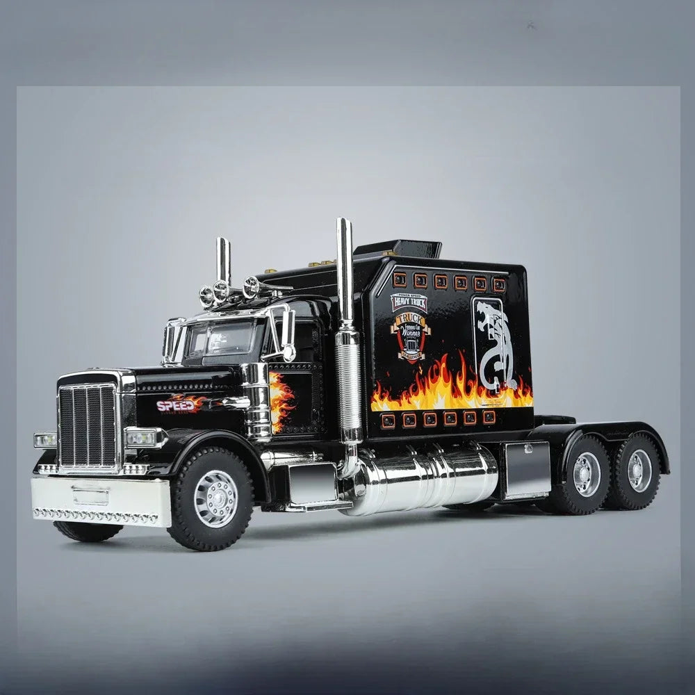 Peterbilt Heavy Truck 389 Model Truck 1:24 Scale Diecast