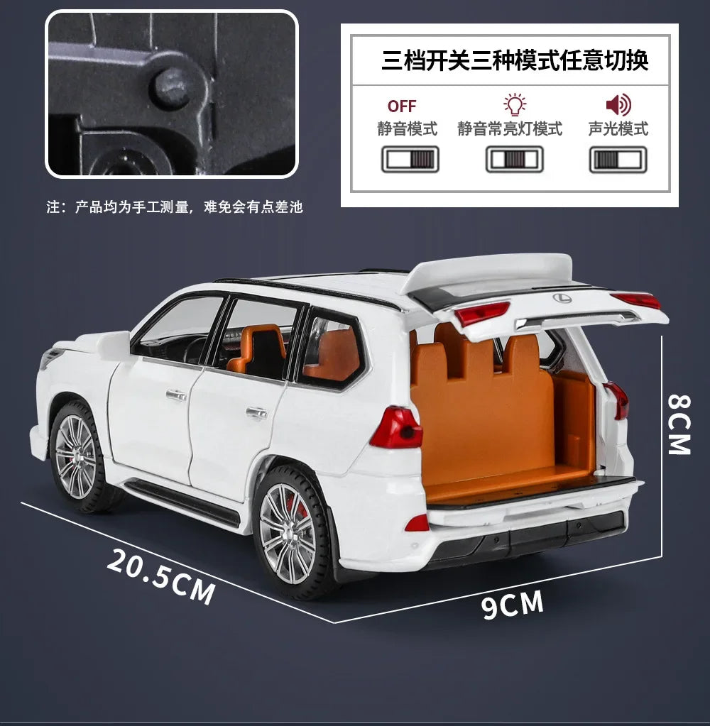 Lexus LX570 Off Road SUV Diecast Car
