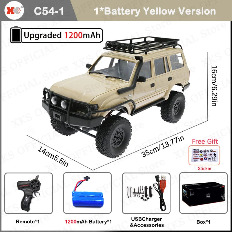 Toyota Land Cruiser LC80 WPL C54-1 RC Crawler