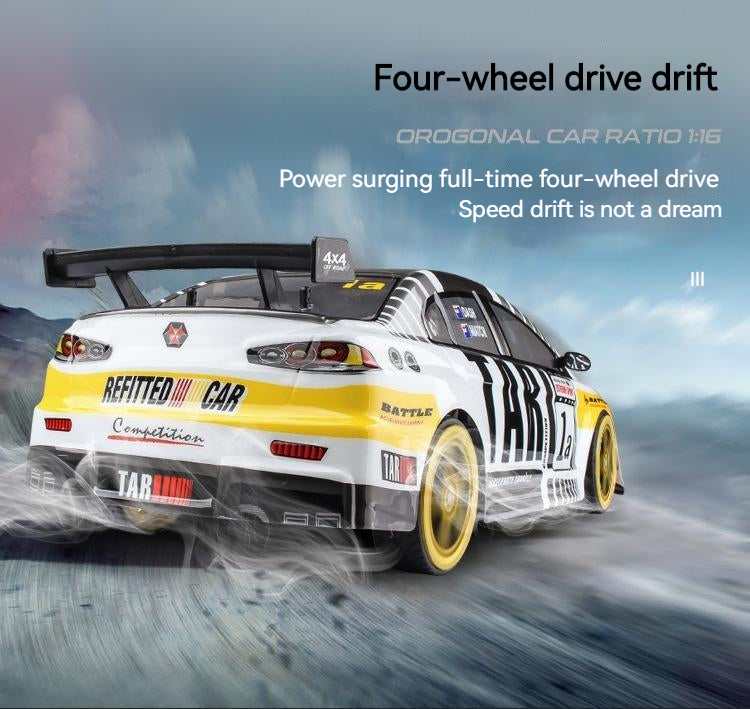 1:10 Scale Brushed RC Drift Car – High-Speed 70km/h Remote Control Racing Car