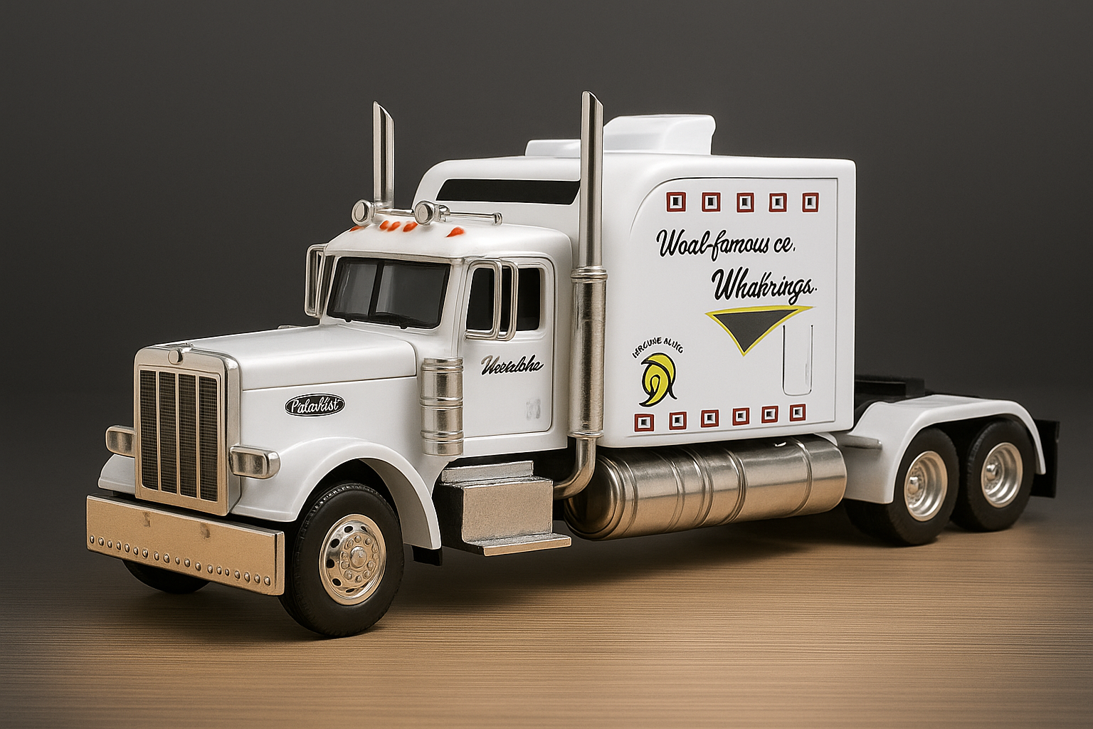 Peterbilt Heavy Truck 389 Model Truck 1:24 Scale Diecast