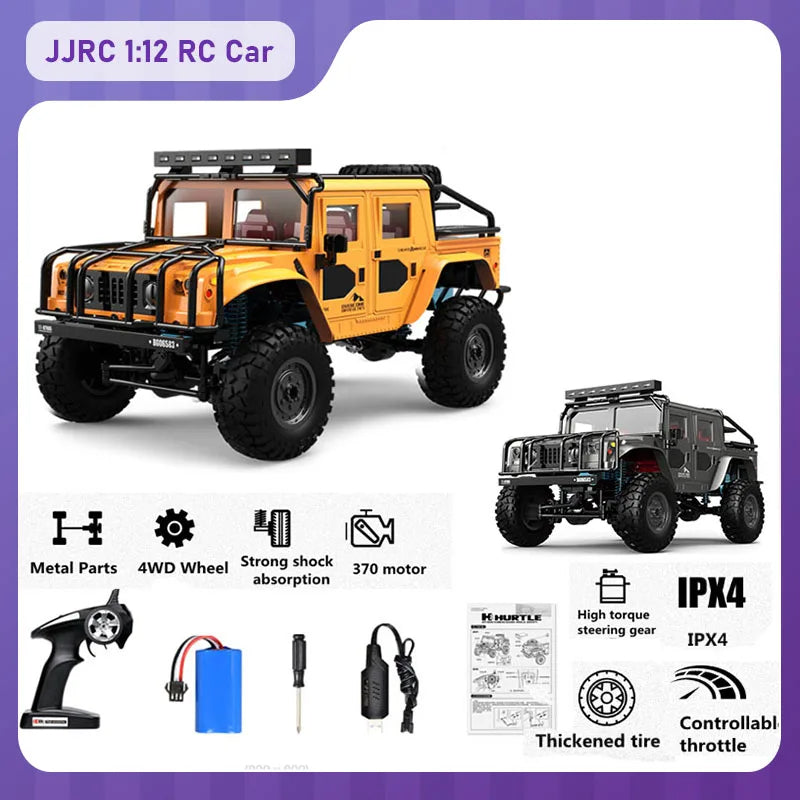 Hummer H1 "Hurtle" 4WD RC Crawler