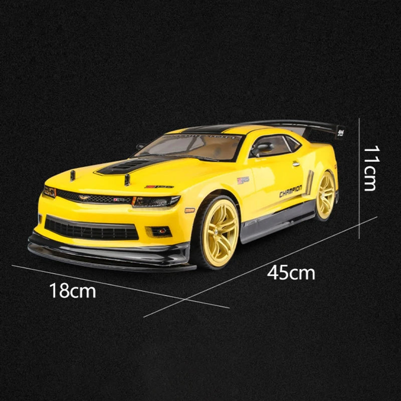 1:10 Scale Brushed RC Drift Car – High-Speed 70km/h Remote Control Racing Car