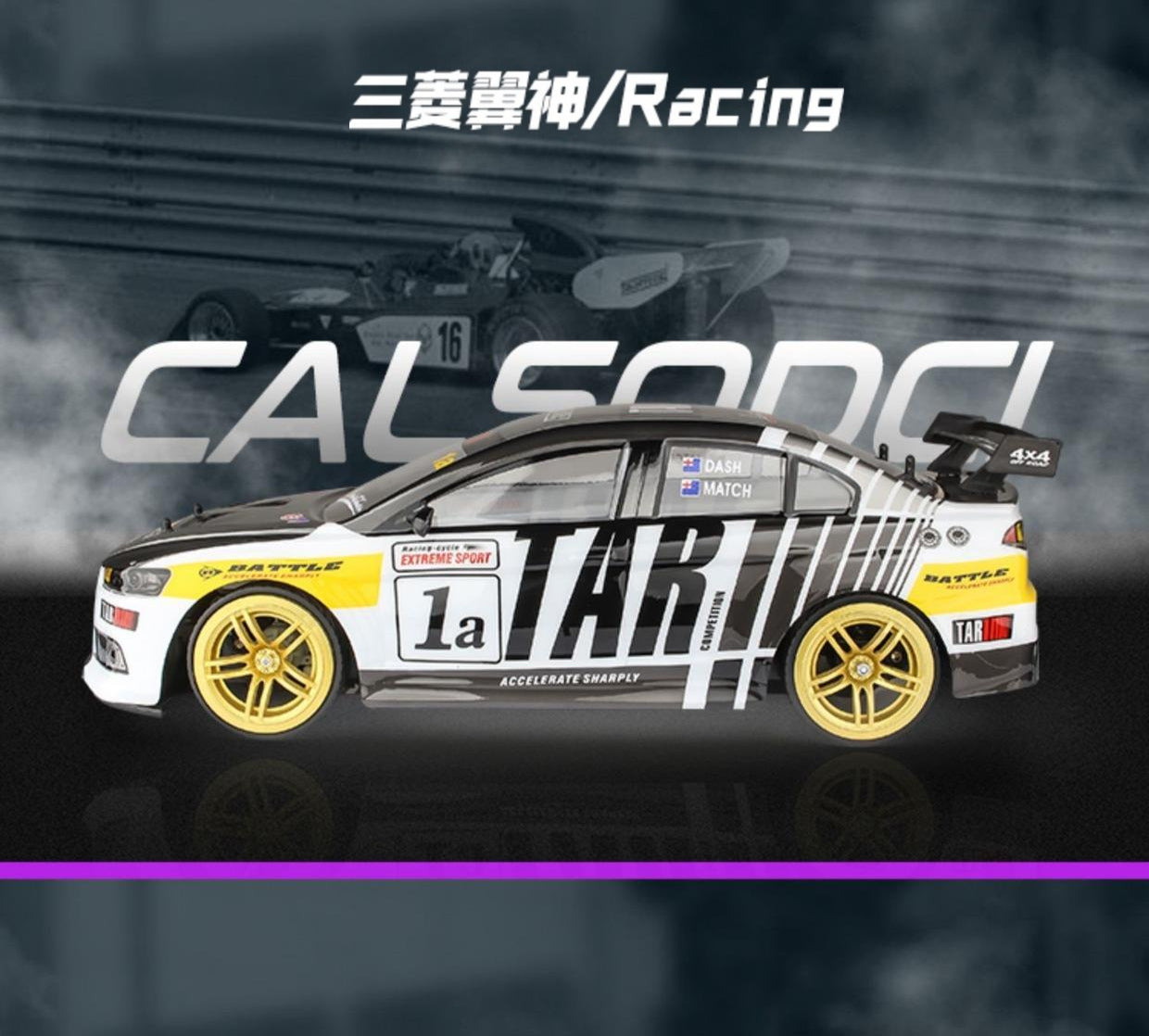 1:10 Scale Brushed RC Drift Car – High-Speed 70km/h Remote Control Racing Car
