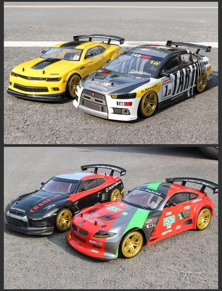 1:10 Scale Brushed RC Drift Car – High-Speed 70km/h Remote Control Racing Car