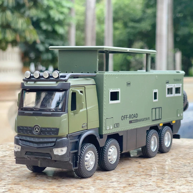 NOMADISMs Arocs Unimog Alloy Motorhome Diecast Model