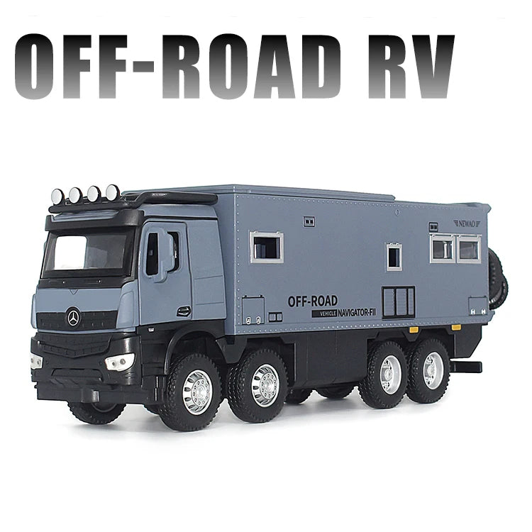 NOMADISMs Arocs Unimog Alloy Motorhome Diecast Model