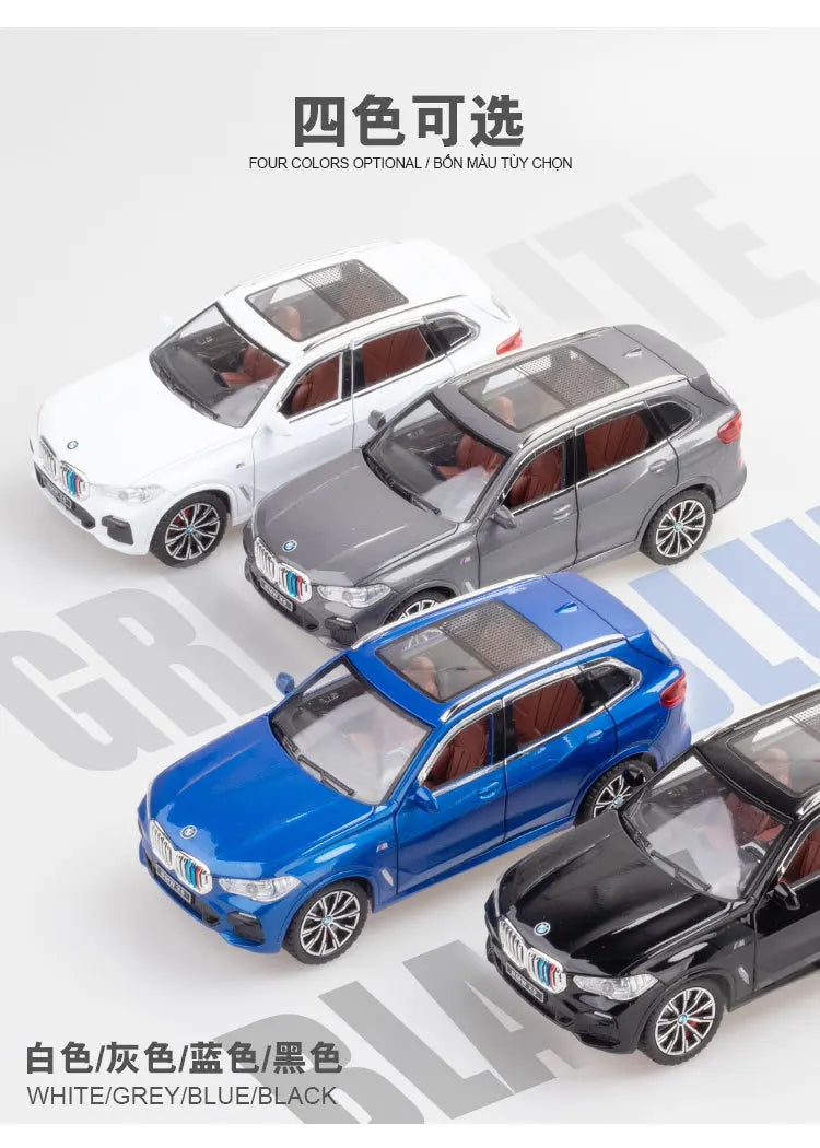 BMW X5 SUV Alloy Model Car with Sound and Lights