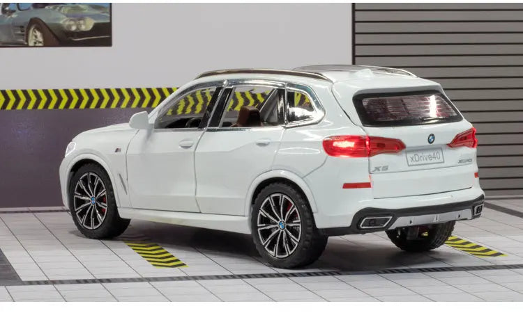 BMW X5 SUV Alloy Model Car with Sound and Lights