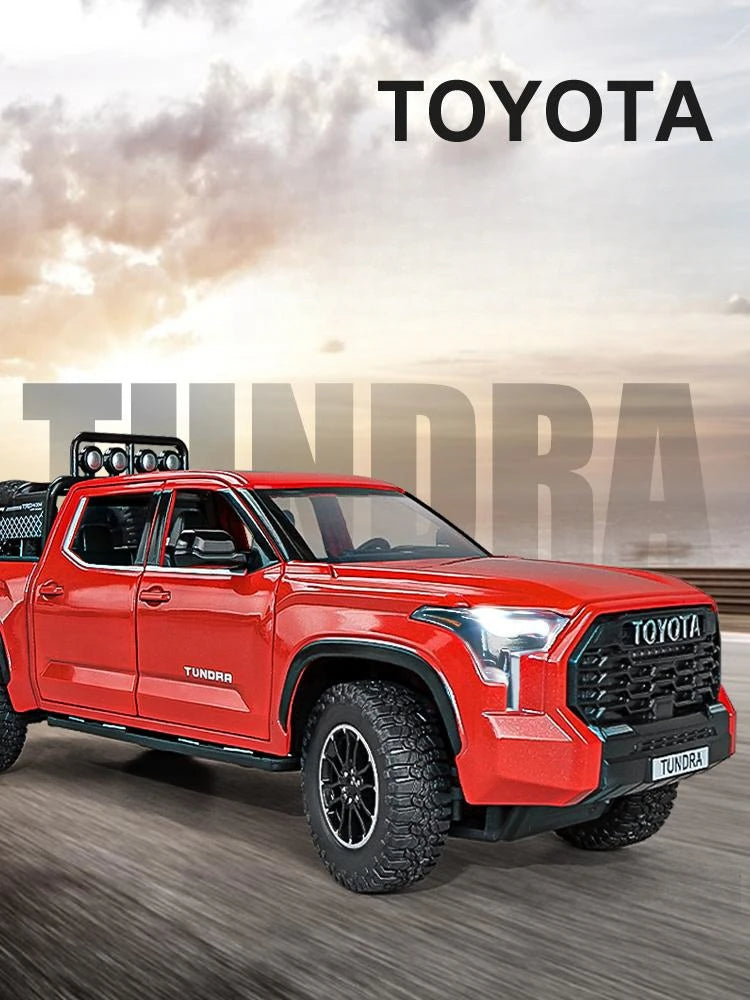 Toyota Tundra TRD Off-Road 4×4 1:24 Scale Diecast Black