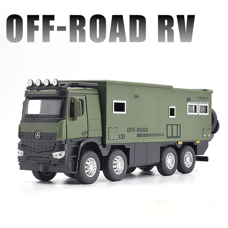 NOMADISMs Arocs Unimog Alloy Motorhome Diecast Model