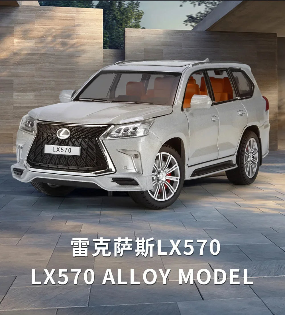 Lexus LX570 Off Road SUV Diecast Car