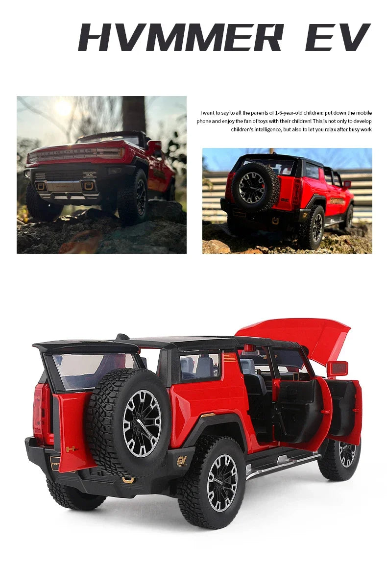 HUMMER EV Alloy Diecast Car Model