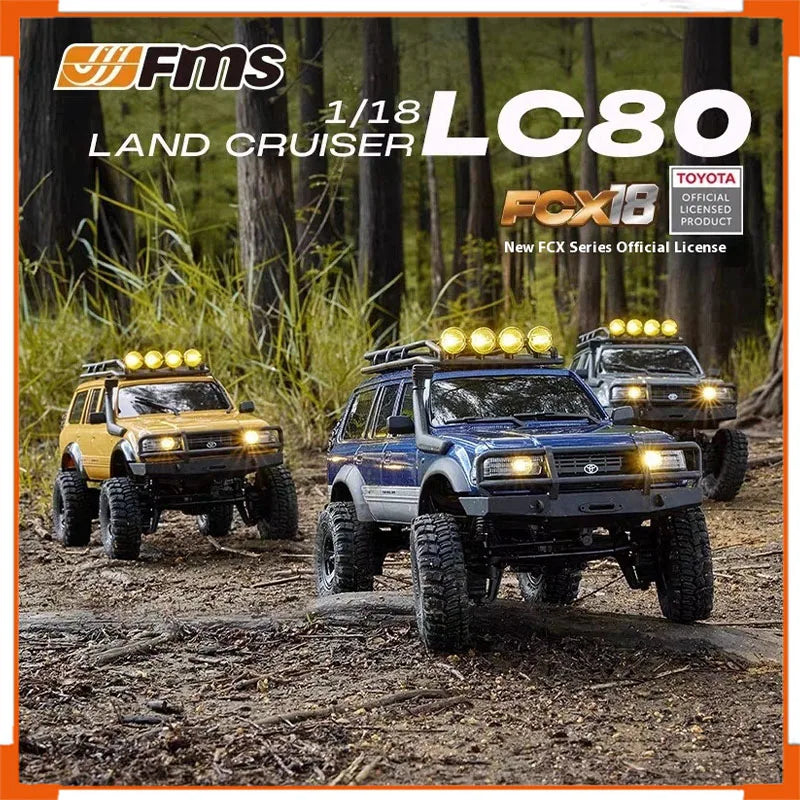 Toyota Land Cruiser LC80 FMS FCX18 RC Crawler