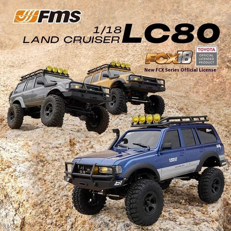 Toyota Land Cruiser LC80 FMS FCX18 RC Crawler