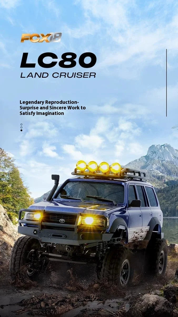 Toyota Land Cruiser LC80 FMS FCX18 RC Crawler