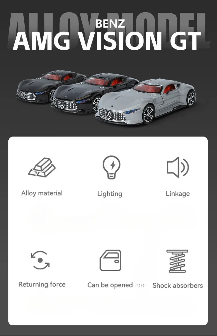 Mercedes Benz AMG Vision GT Diecast Vehicle