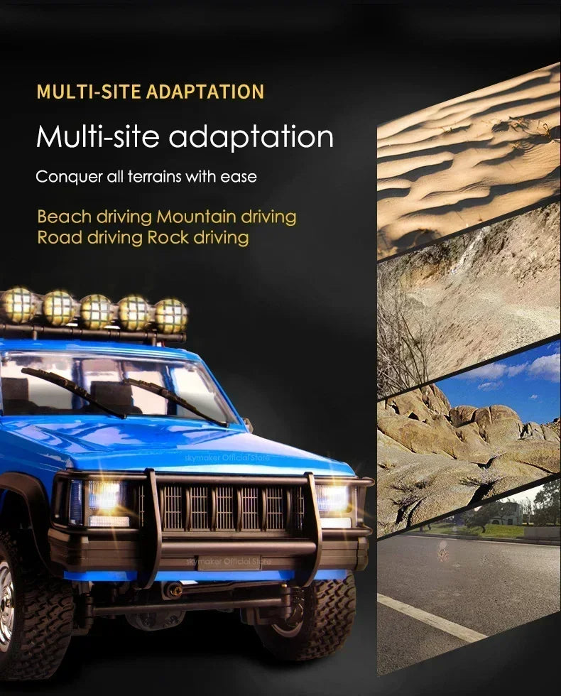 Jeep Cherokee MN78 RC Car Crawler – 1:12 Scale 2.4G 4WD Off-Road Truck