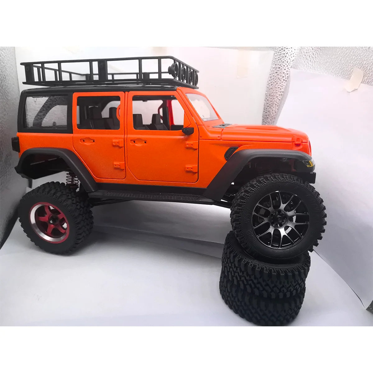 Jeep Wrangler MN128 RC Car Crawler – 1:12 Scale 2.4G 4WD Off-Road Truck
