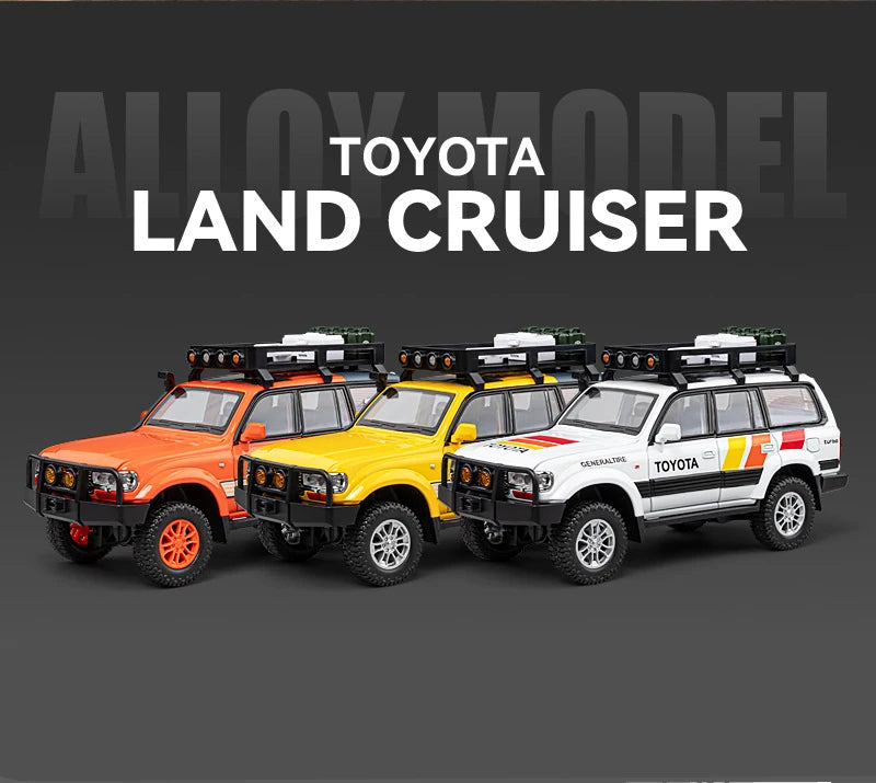 Toyota Land Cruiser LC80 1:24 Scale Car Model
